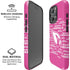 NFL Arizona Cardinals Pink Blast iPhone 16 Pro Magsafe Impact Case